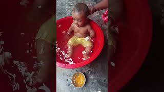 আজকে সাম্রাজ্যের হলুদ কালকে সোনা অন্নপ্রাশন সবাইআমার সাম্রাজ্যের জন্য আশীর্বাদ করবে #holoid