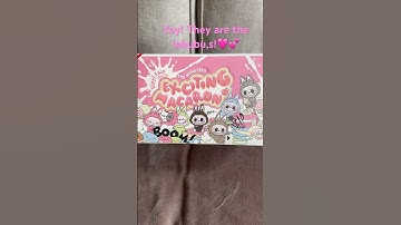 Yay the labubus are there! Lets unbox it in the other video! #foryou #trending #labubu #unboxing 💕