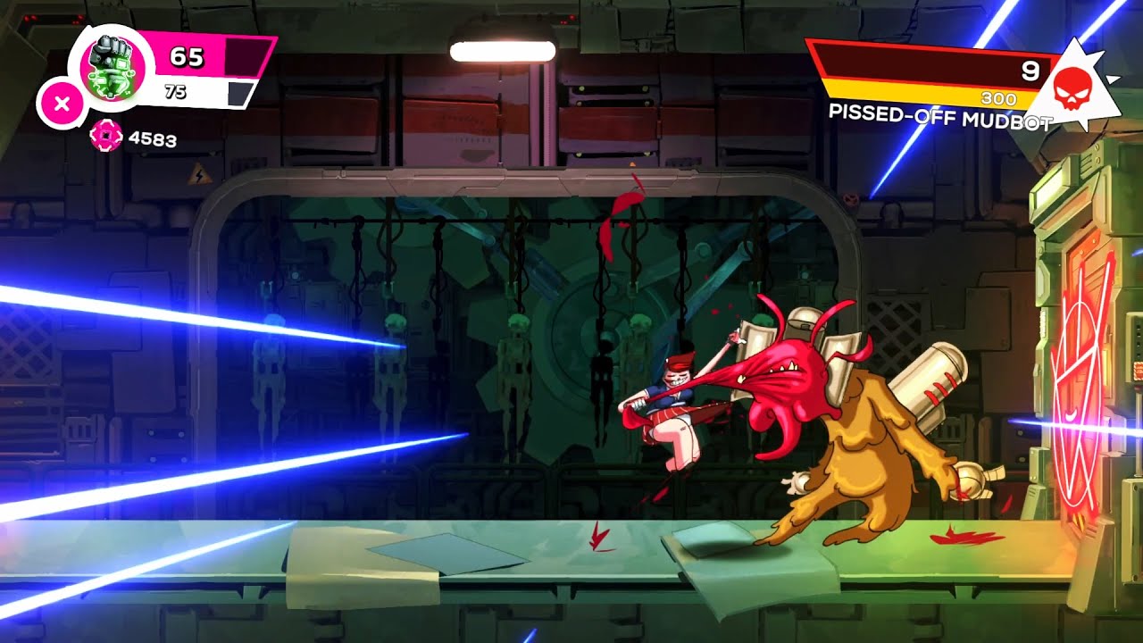 COOKIE CUTTER OPENING STORY BLOOD AND VIOLENCE METROIDVANIA HANDRAWN