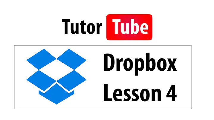 Dropbox Tutorial - Lesson 4 - Syncing Files with Dropbox Folder