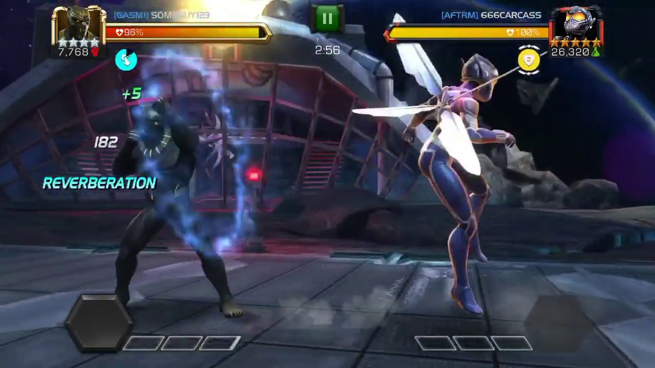 [Alliance War] 4* Killmonger vs. Wasp Boss | Marvel Contest of Champions