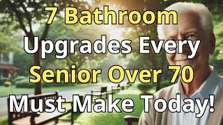 7 Small Bathroom Changes That Make Life Safer and Easier After 70 [Senior Health Tips]