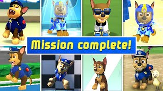 Evolution Of PAW Patrol Games Victory Animations &amp; Stage Clear