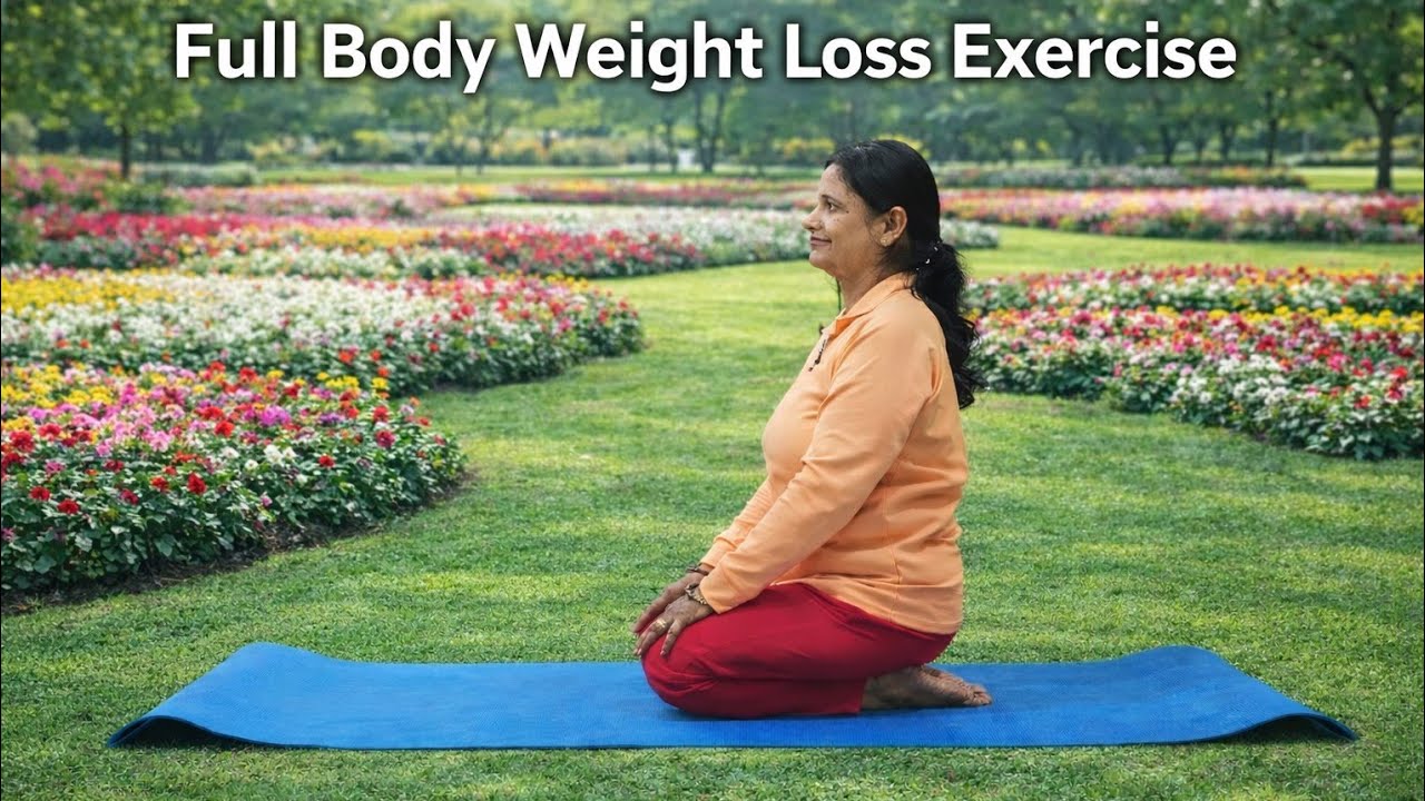 Full body weight loss Mat exercise with Maya Ma'am