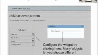 How to install wordpress widgets