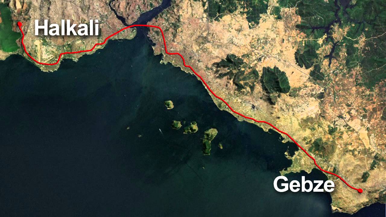 Le tunnel sous le Bosphore