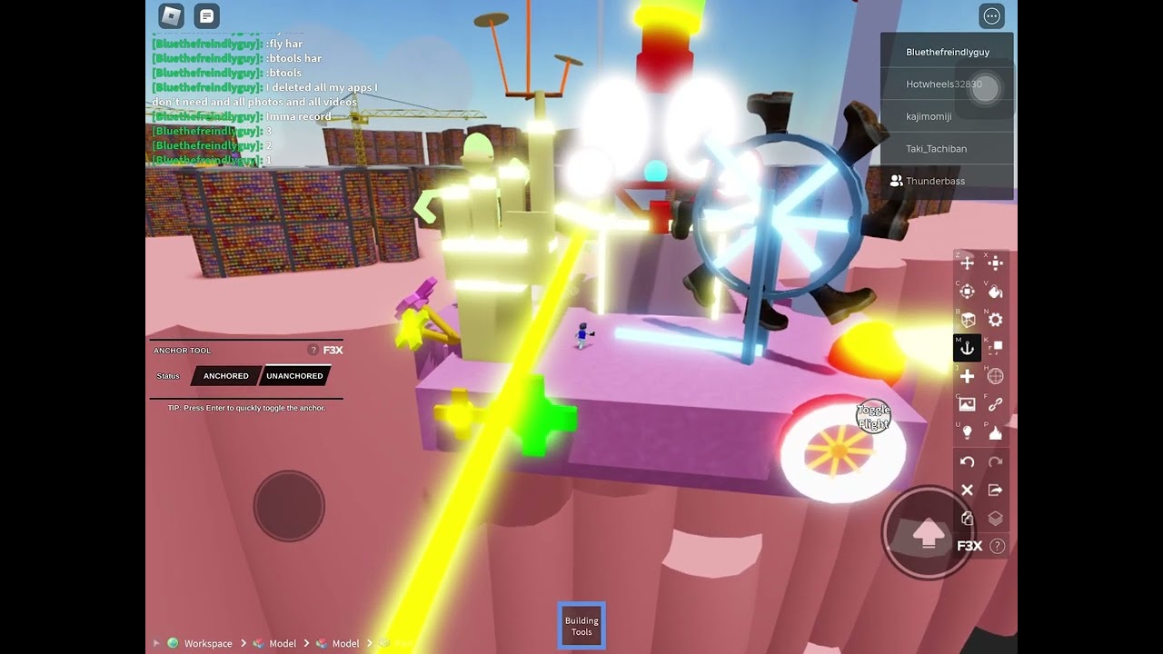 Goofball island falls