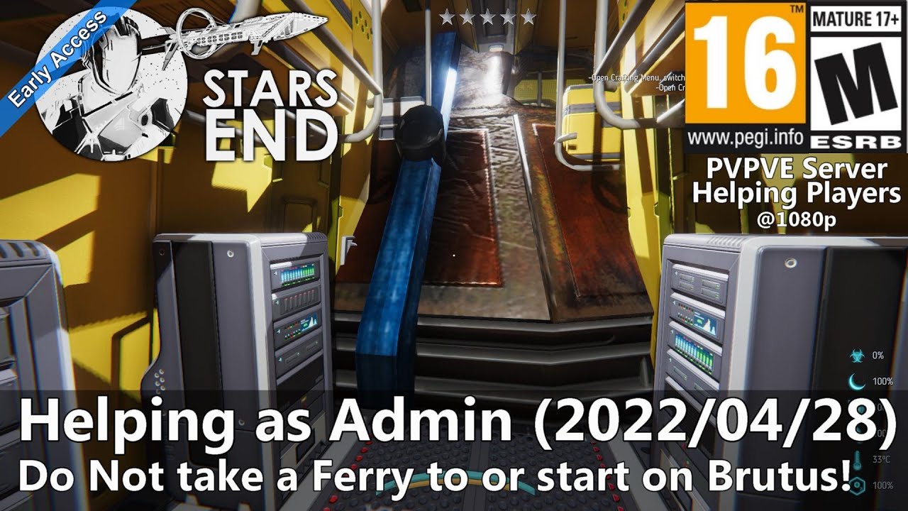 Stars End Behind The Scenes (2022/04/28) Helping as Admin