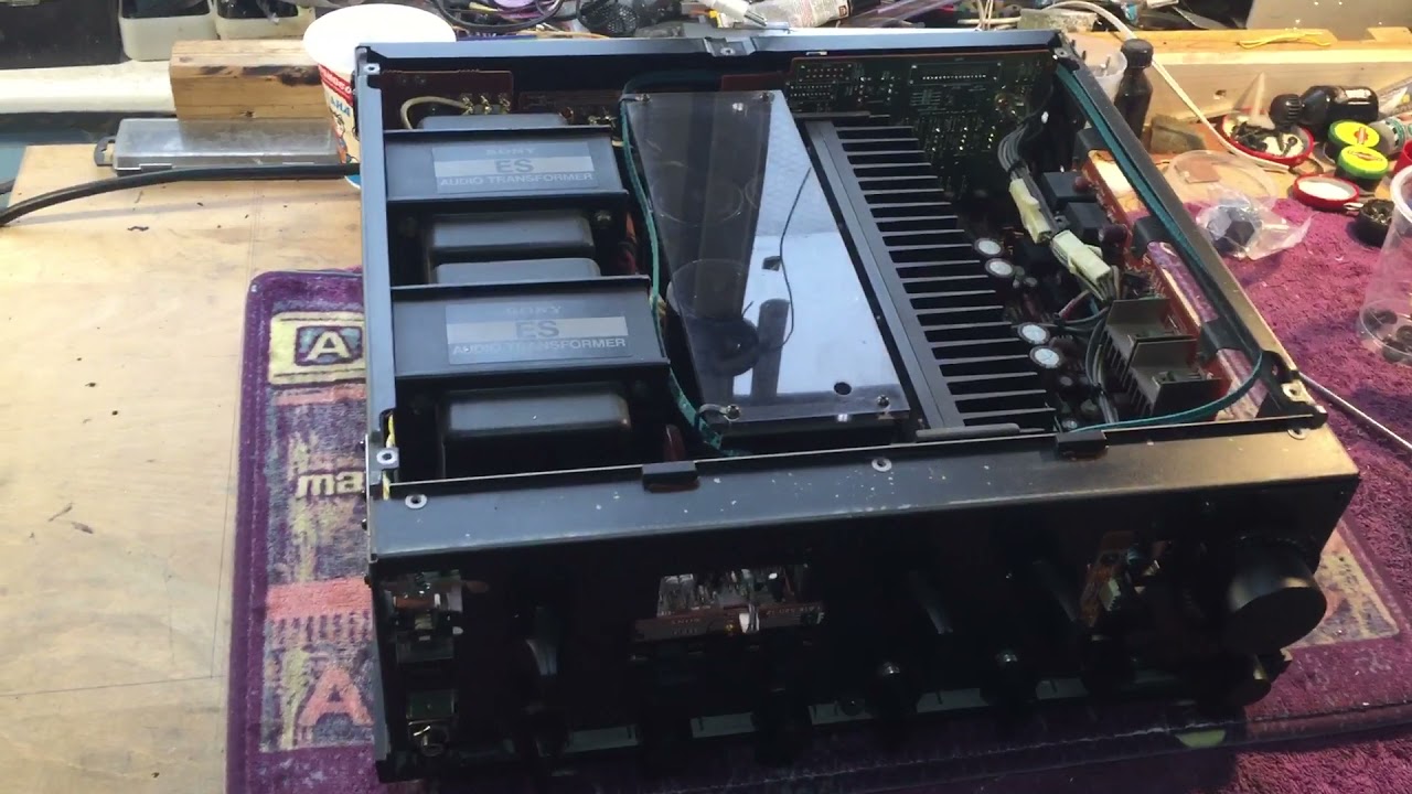 Sony TA-F555 ES.Ремонт и апгрейд .Начало