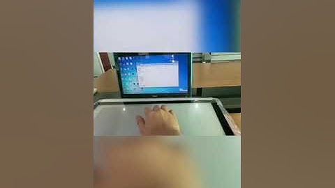 GreenTouch capacitive touch screen touch effect test