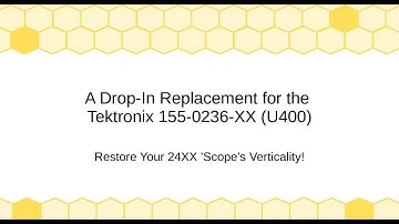 The RU400 - A Drop In Replacement for the Tektronix U400