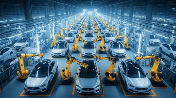 Inside the Autonomous Car Factory | How AI Systems Build Next-Gen Vehicles