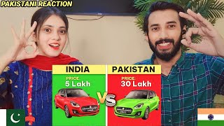 Pakistani Cars Vs Indian Cars Comparison 2023| Pakistani Reaction|