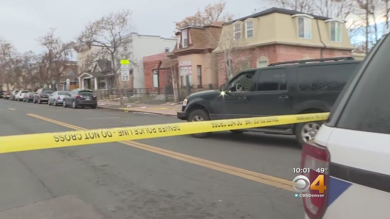 2 Denver Police Officers Shot, Suspect In Custody - YouTube