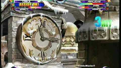 MvC2 Online (360): Brett (Mag/Cab/Cyke) vs ComboMaster7 (Mag/Psy/Spir) 16 .:3.2.10:.