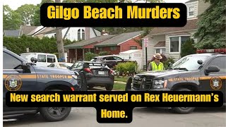Breaking: Police serve new search warrant on Rex Heuermann's house.