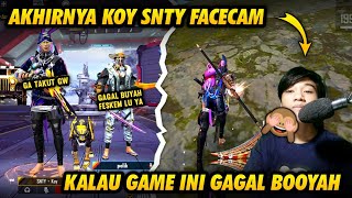AKHIRNYA KoySNTY FACECAM !? TERIMA CHALLENGE DARI FELIX GAK BOOYAH FACECAM - GARENA FREE FIRE screenshot 2
