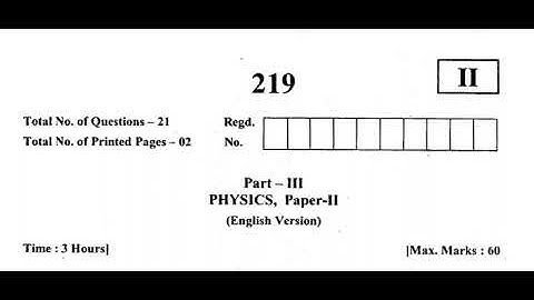 Ap Inter 2nd year 2023-24 public Exams😍 Physics Question Paper 💯  || Ap Inter Physics public 2023-24