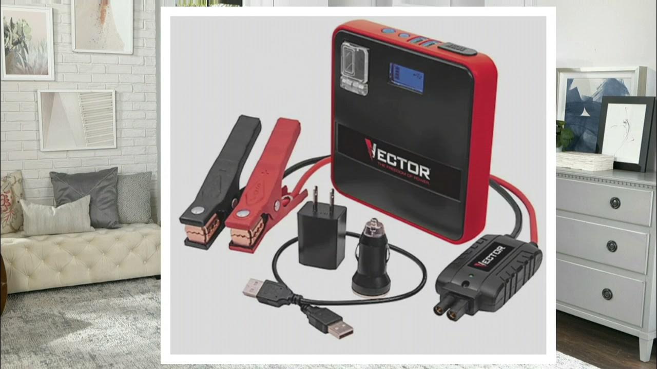 Vector Portable Jump Starter w/ Carry Case & AC Outlet on QVC YouTube
