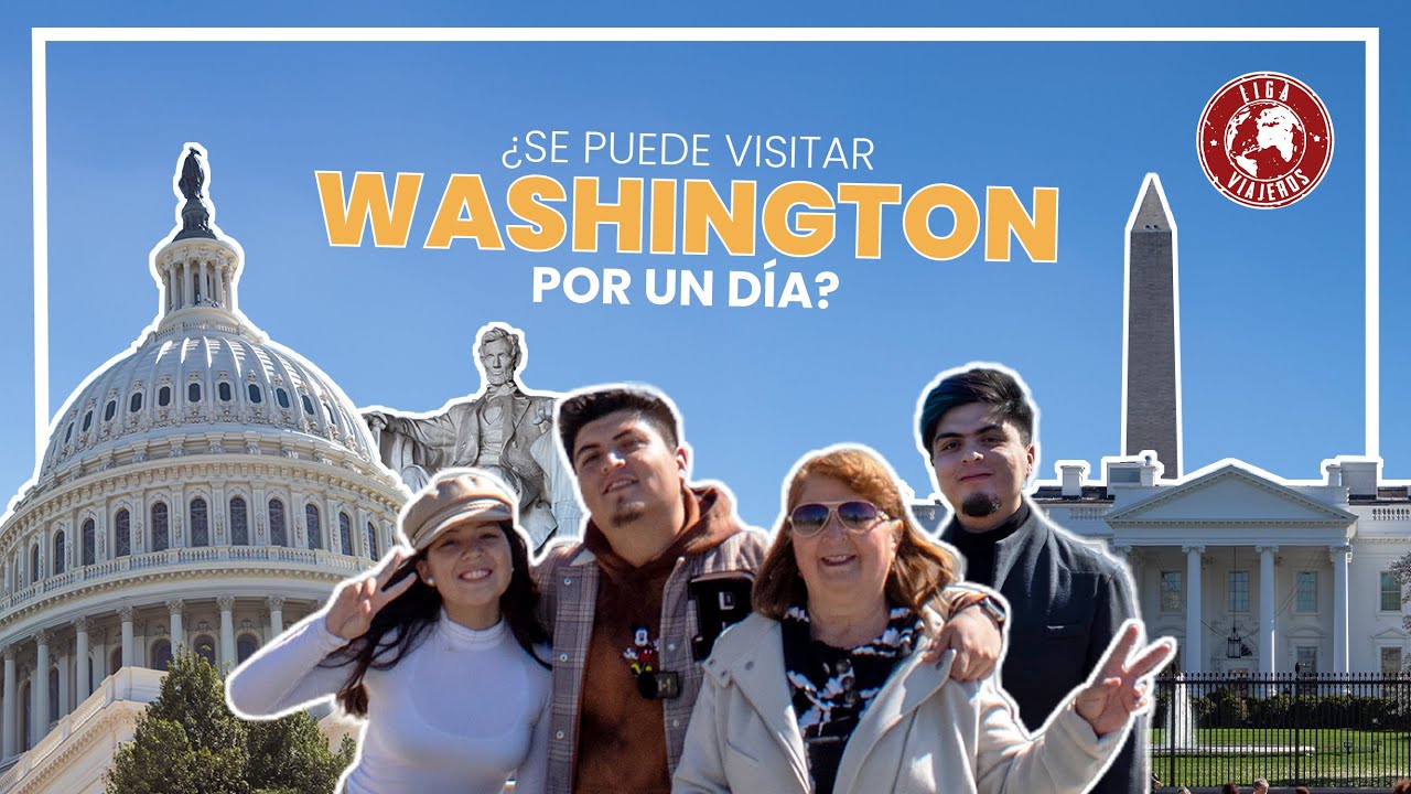 ASÍ PUEDES IR DE NUEVA YORK A WASHINGTON EN TREN || Todo lo que puedes hacer en un día || Washington