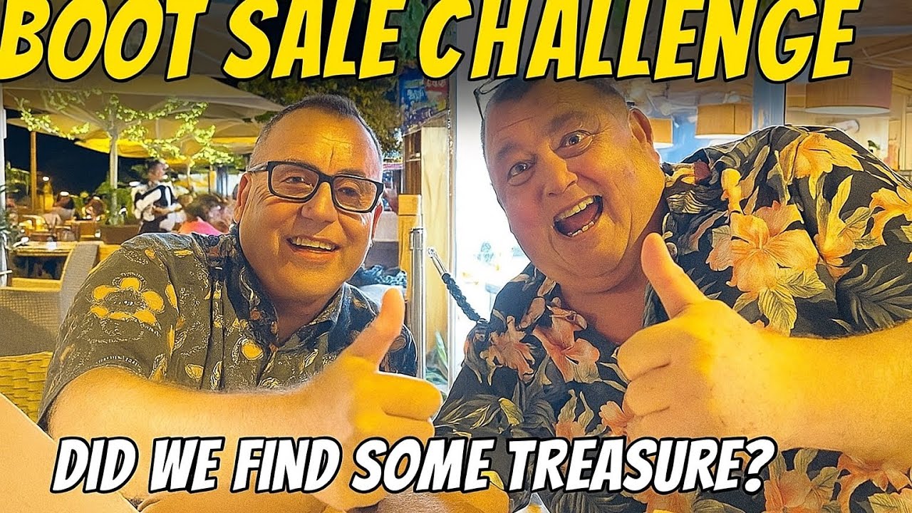 Carpenters arms Essex Car boot sale challenge