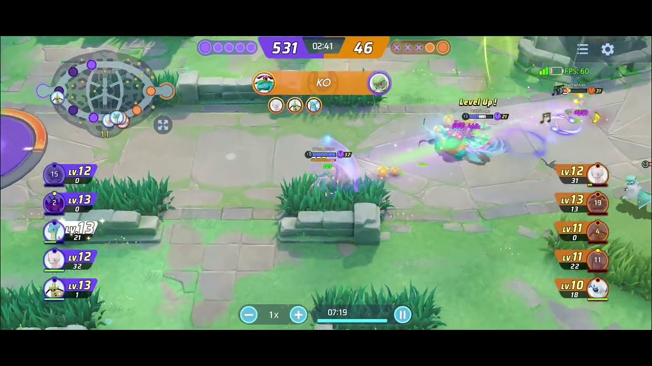 Pokemon unite mew 4 KO streak