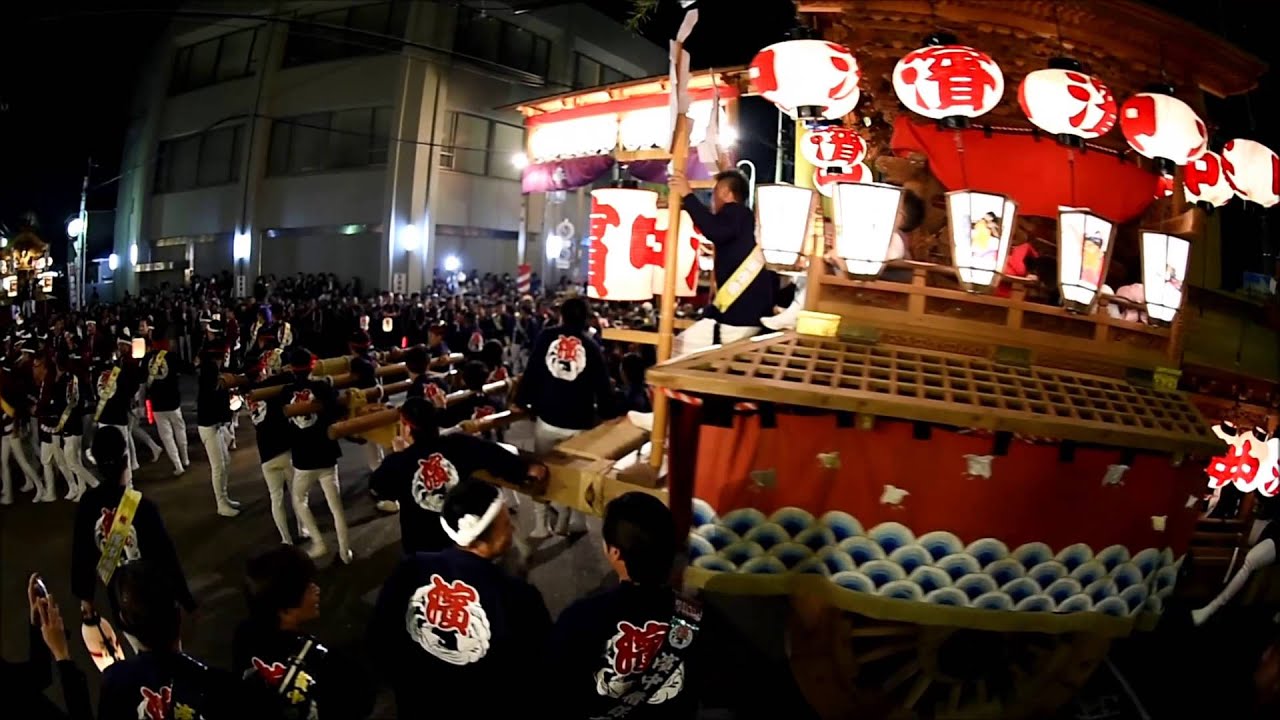 樽井秋祭り　四講まわせ！