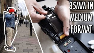 Zeiss Ikon Nettar with 35mm Film - Panoramic images!