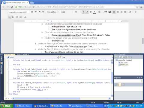 Coding the Helicopter Game