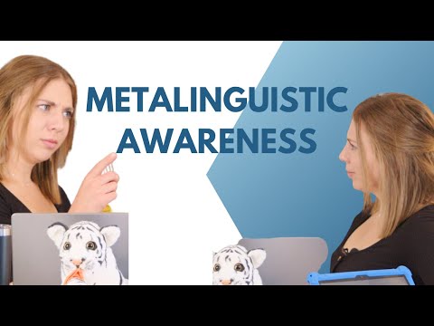 Video: Kas yra metalingvistinis sąmoningumas ankstyvoje vaikystėje?