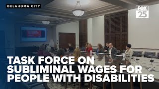 Task force on subminimal wages for people with disabilities meets for first time
