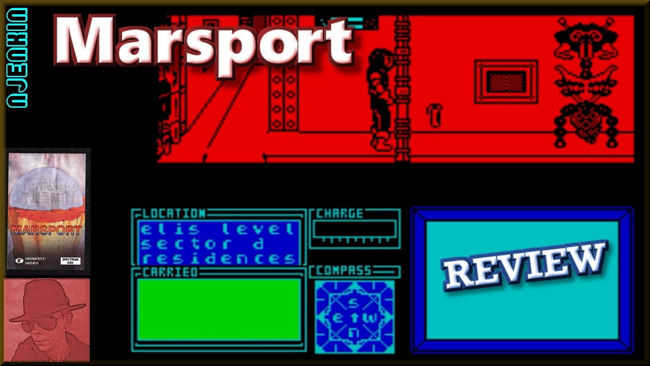 Marsport - on the ZX Spectrum 48K !! with Commentary - YouTube