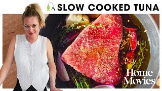 Slow Cooked Tuna with Herbs and White Beans | Home Movies with Alison Roman