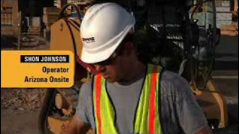 Cat® C Series Machines Reduce Operator "Wear and Tear"