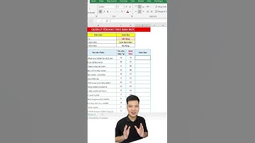 Cách tạo bảng quản lý tồn kho trong excel, nhanh và đơn giản #phongexcel #LearnOn #xemngaymeohay #th