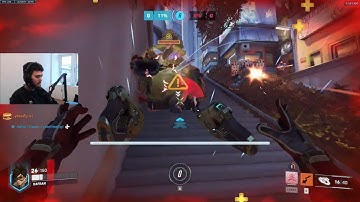 BEST TRACER IN THE WORLD - DAFRAN ! TRACER OVERWATCH 2 SEASON 2 GAMEPLAY