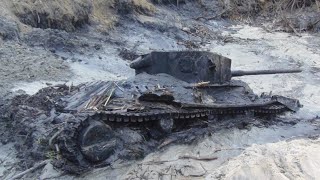 Wwii Valentine Tank Found In River