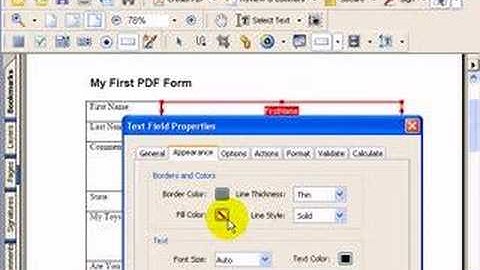 How To Build PDF Forms In Adobe Acrobat 4 of 14