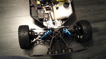 Spektrum s9020 test in losi 5ive-t