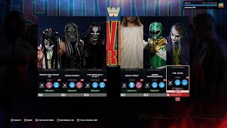 WWE 2K26 demon finn baylor uncle howdy fiend bray wyatt vs Jesus  power ranger joker 🃏 