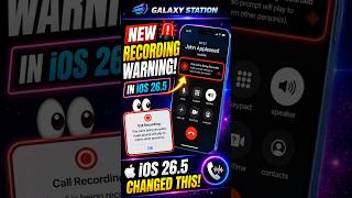 iOS 26.5 Changed Call Recording on iPhone! #iphonetips