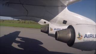 Airlink Avro RJ85 landing at Kruger Mpumalanga International Airport screenshot 5