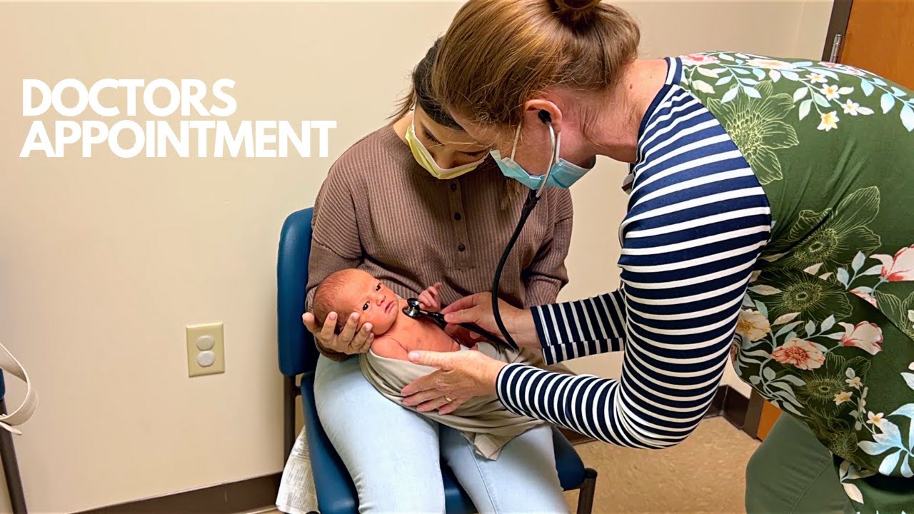 newborn-checkup-1-week-with-baby-boy-youtube