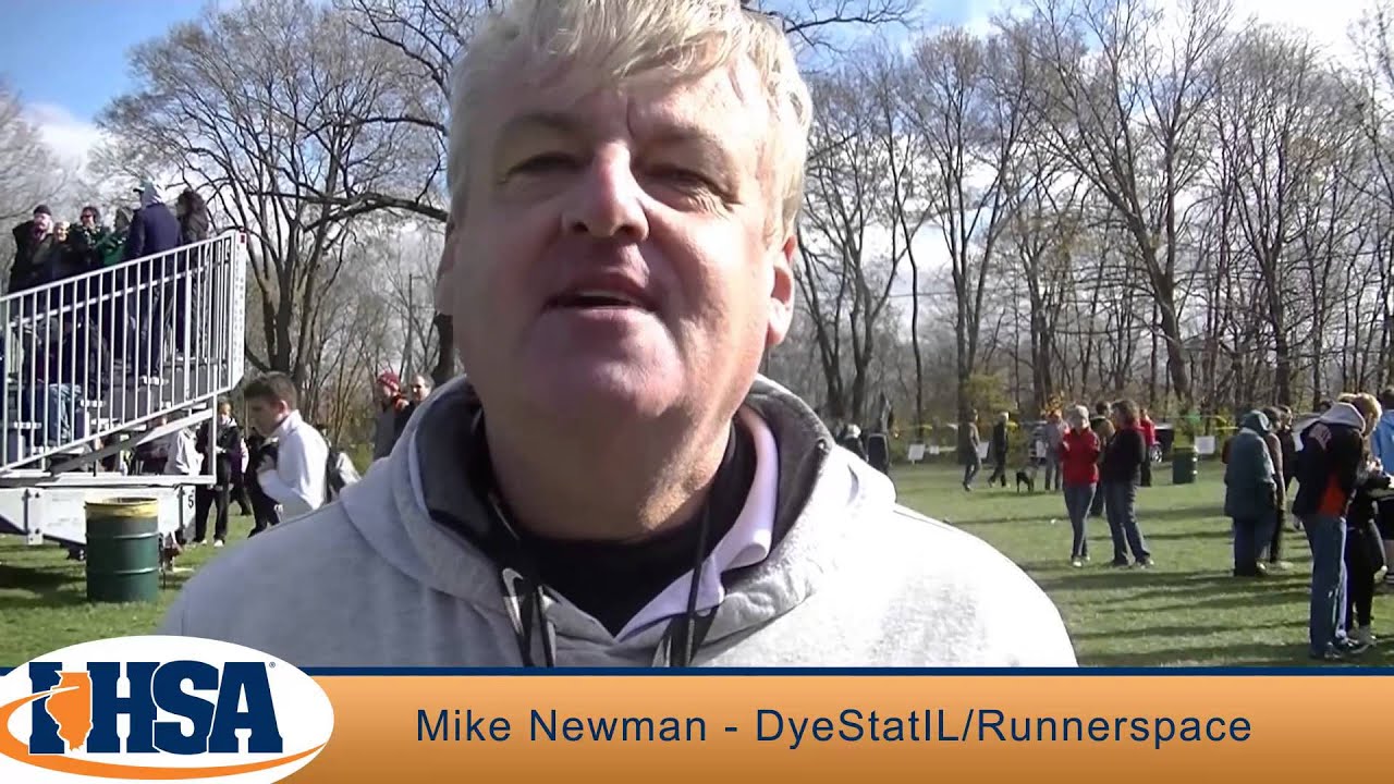 Mike Newman/DyeStatIL Interview 2014 IHSA State CrossCountry Meet