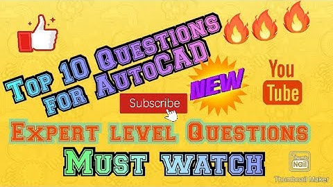 Mechanical Engineering AutoCAD Top 10 interview questions and answers how to crack AutoCAD interview