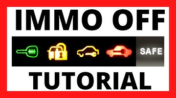 HOW to remove IMMOBILIZER from car / IMMO OFF with emulator