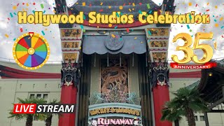 🔴 Live -  Hollywood Studios Wheel Wednesday  -  Walt Disney World  5.1.2024