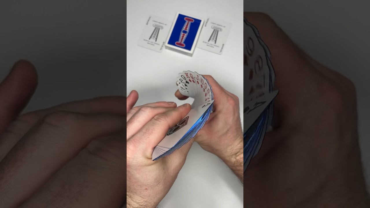 Démo jeu de cartes Jerry’s Nuggets Gilded bleu 