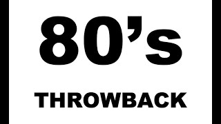 The reason for 80's throwback