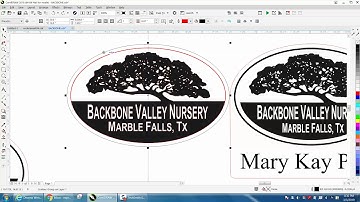 Corel Draw Tips & Tricks NAME TAG  badge more info